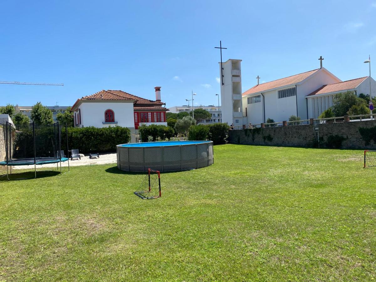 Beach House With Swimming Pool Vila do Conde Exteriör bild